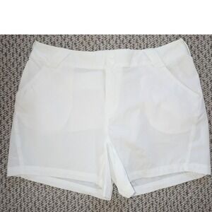 Columbia PFG Shorts Women 16 White Nylon‎ Fishing Outdoor